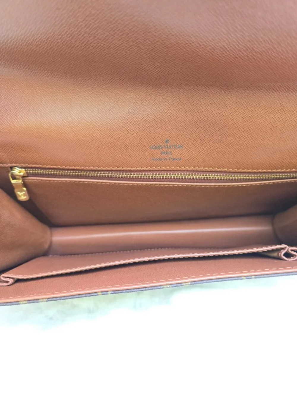 Authentic LOUIS VUITTON Pochette Dame GM Clutch Bag - Picture 12 of 13